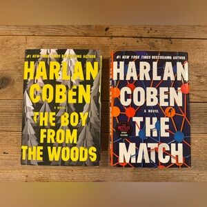 Harlan Coben Book Set - The Boy from the Woods & The Match